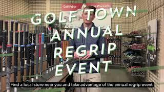 Golf Town's Annual Regrip Event On Now