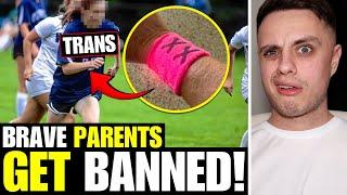 Parents BANNED After PROTESTING TRANS Athlete With Armbands & Given ‘No Trespass’ Orders!