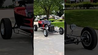 Ford T-Bucket Hot Rod Drive By Engine Sound Easy Rodders Car Show 2024