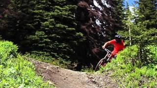 Silvia at Sun Peaks Bike Park - Matt Miles