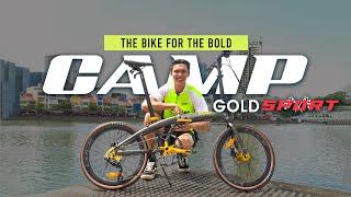 CAMP Gold Sport foldable bicycle | First Look