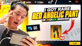 I Got Most Rare Red Angelic Pant in Indian Server Id  100 % Real || Risk हे toh ishq हे  Free Fire