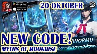 NEW CODE Myths of Moonrise Giftcode & How to Redeem Code 20 Oktober 2024 - Mobile Game (Android/IOS)