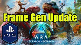 Ark Survival Ascended PS5 Gameplay [Frame Gen Update] [Optimized] [Ray Tracing]