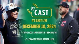 A's Cast Live Winter Meetings Day Two PM Show | Stephen Vogt, Dave Roberts & Derek Shelton join!