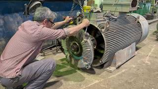 everything about the electric motors || Giant electric motor 250kw 1000rpm service