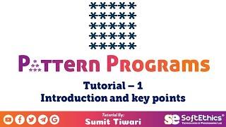 Pattern Programs Tutorial: Part 1 - Introduction to ASCII Pattern Programs and keypoints