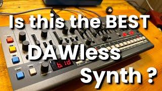 Roland JX-08 is a DAWless MONSTER! Review & demo of pro synth features mobile MIDI music creators