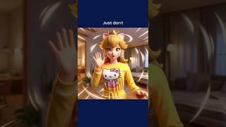 Princess Peach and Luigi’s Secret EXPOSED by the Postman... #shorts #memes