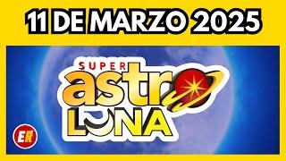 Resultado de ASTRO LUNA hoy 11 de marzo del 2025 