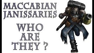 Warhammer 40k Lore - Maccabian Janissaries, Who are They?