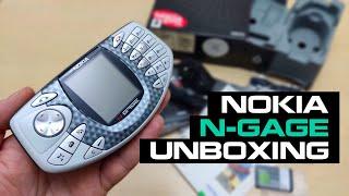 Nokia N-Gage Classic Unboxing 4K (NEM-4) - Review - Full Pack with all accessories