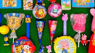 Paw Patrol ASMR Unboxing Chase Toys vs Peppa Pig Surprise Box | Satisfying Candy ASMR Video | Yummy