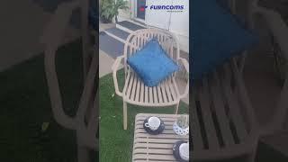 Stylish Garden Patio Furniture Set | Outdoor Seating Ideas by Furncoms | Coimbatore Custom Designs