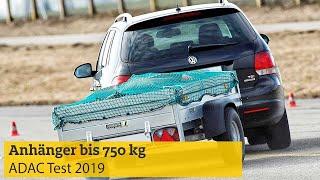 ADAC Test: Anhänger bis 750 kg I ADAC 2019