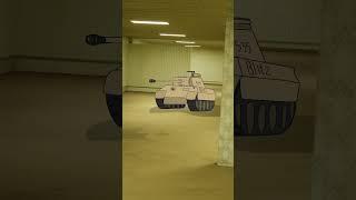 The panther tank in the backrooms. #tanks #Germany #Russia