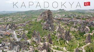 Türkiye Kapadokya 4K / Amazing Natural Landscape with active music / Live Wallpaper / Аэросъёмка