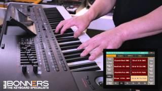 Korg PA4x Demo By Bonners Music Part 3 - Guitar Sounds