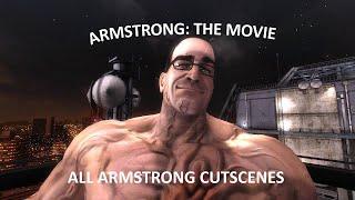 Metal Gear Rising - Armstrong Cutscene compilation