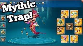 500m Mythic Rally Trap Capping Rallies! - Lords Mobile