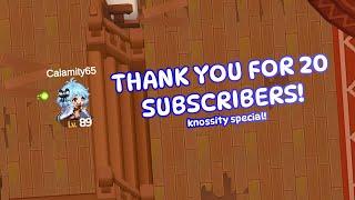 THANK YOU FOR 20 SUBSCRIBERS! | Knossity Special