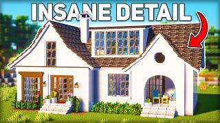 How I Built the MOST DETAILED House in Minecraft