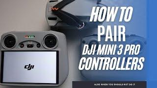 DJI Mini 3 Pro Tutorial | How to pair & bind your Remote Controller