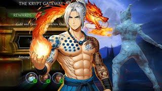 How to farm the Krypt faster & easy with Dragon Fire Assist | Krypt Guide | Gear Setup |  MK Mobile