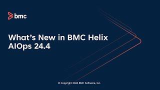 What’s new in BMC Helix AIOps 24.4