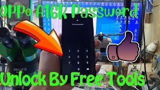 Oppo A16K CPH2349 Unlock Password By MediaTek Universal Tools Free !