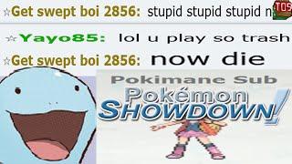 POKEMON SHOWDOWN SALT COMPILATION
