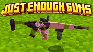 MINECRAFT CUSTOM GUN MOD (Just Enough Guns 1.20.1)