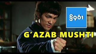 BRYUS LI. G'AZAB MUSHTI | PARAGRAF 961