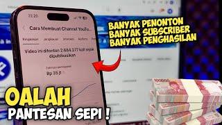 CARA AGAR VIDEO DIREKOMENDASIKAN YOUTUBE , BANYAK PENONTON, SUBSCRIBER DAN DAPAT UANG ⁉️