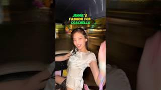 Jennie's Fashion For Coachella #jennie #coachella #shorts
