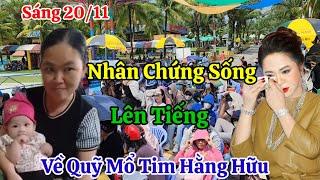 Sáng 20/11 Nhân Chứng Sống Lên Tiếng Về Quỹ Từ Thiện Hằng Hữu Khiến Bà Hằng Rơi Nước Mắt