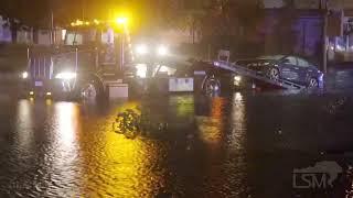 09-02-2021 Falmouth, MA - Tornado Warning-Car In Flood Waters- Tree Down On Roadway