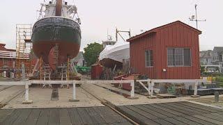 Mystic Seaport Preservation Shipyard stays stocked for summer