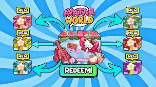 UNLOCKED!  NEW PREMIUM GIFTS (PART 2) in AVATAR WORLD!