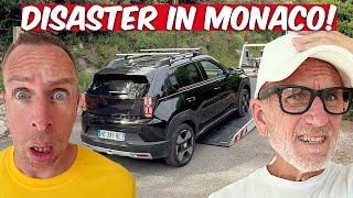 Fiat Grande Panda Accident In Monaco!
