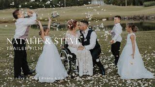 The MOST Emotional Wedding Day | Natalie and Steve | Trailer Wedding Film