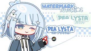 ∩⁠` Simple Watermark Tutorial On IbisPaint ˖ || Gacha Tutorial 