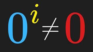 Why 0^i ≠ 0