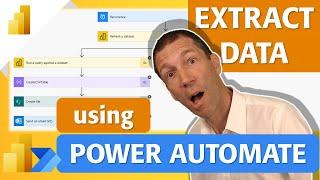 Extract Power BI data & measures with Power Automate