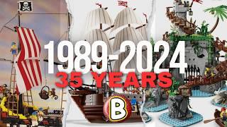 35 years of Lego Pirates - All sets from 1989 to 2024