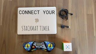 Connect ANY STACKMAT TIMER to CSTIMER! [STACKMAT G5 Compatible Tutorial]