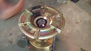 Brass kerosene stove demo How to use | Eva Impex Camping stove Outdoor cooking stove