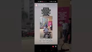 Doa dan kata" semangat dari Adira kepada Dato Red di Story Instagram Miliknya #shortsviral