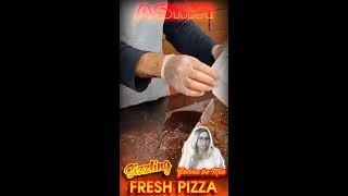 ASMR SIZZLING FRESH PIZZA #asmr #baking #foodie #viral #trend #fresh #freshfromoven