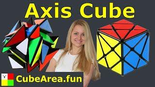 Axis cube 3x3 the best tutorial lesson | CubeArea.FUN